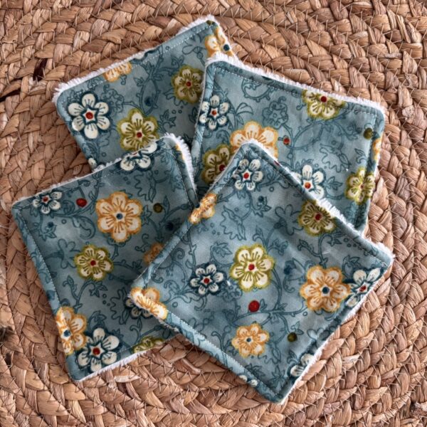 Lingettes démaquillantes lavables